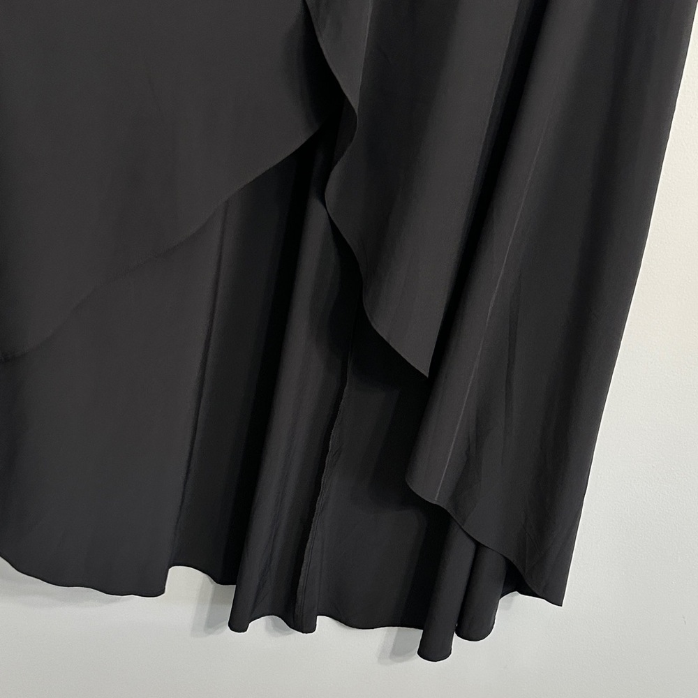 HALARA Black High Low Women's Skirt - Picture 2 of 7